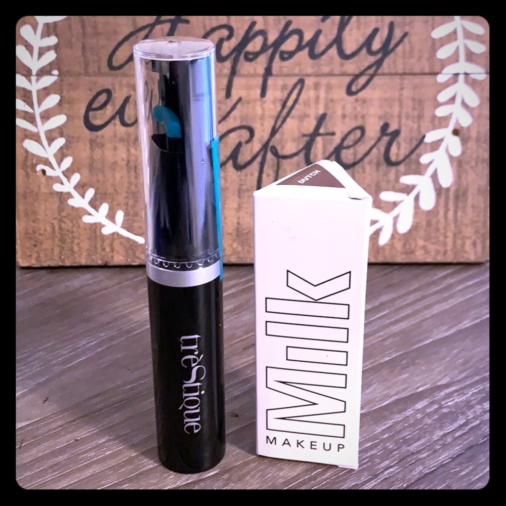 SOLD!!     Brow gel and mascara with curler